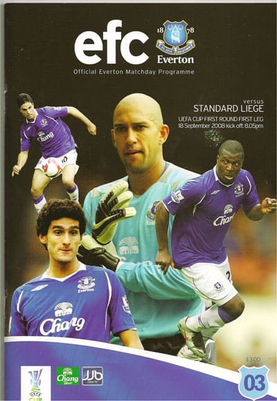 Everton FC v Standard Liege